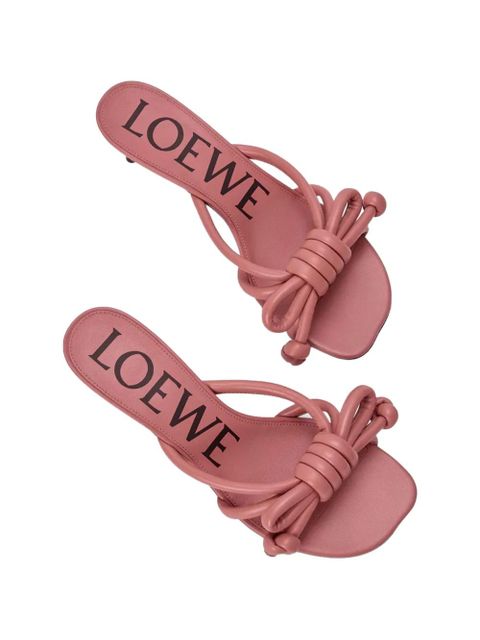 LOEWE Flamenco Knot sandals - Pink - zdjęcie produktu nr 2