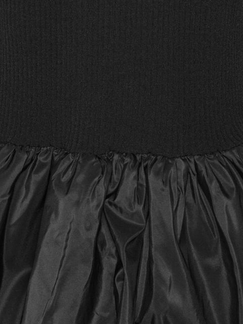 ROTATE BIRGER CHRISTENSEN cut-out long-sleeve dress - Black