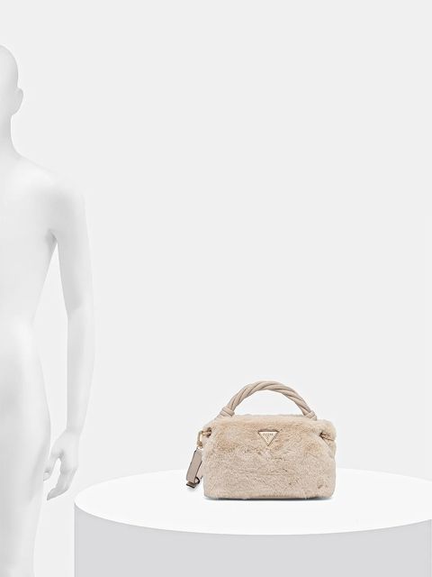 Guess torebka SHAIDA kolor beżowy HWWG81 43110