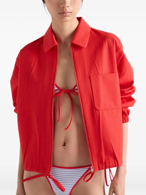 Prada interlock jersey bikini bottoms - Blue - zdjęcie produktu nr 2