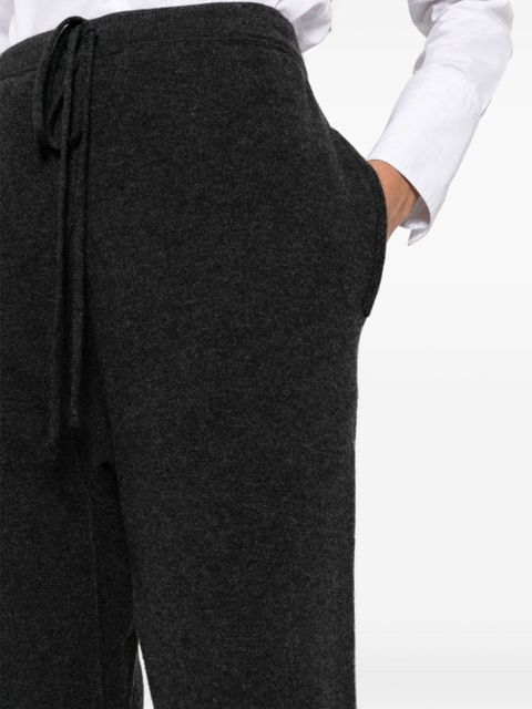 Maison Margiela wool-cashmere knitted trousers - Black
