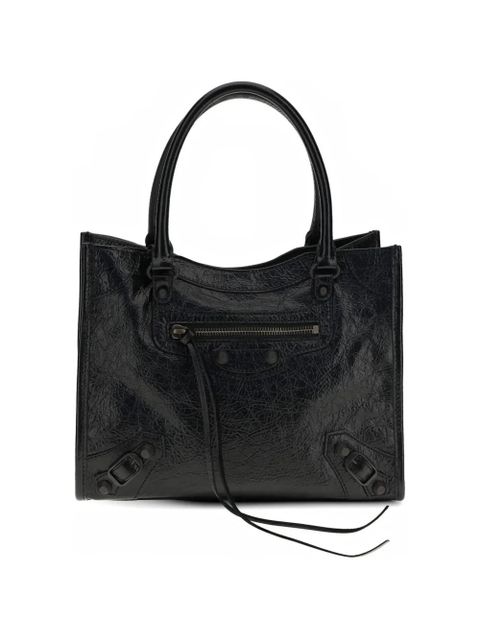 Balenciaga mini Le City lambskin tote bag - Black - zdjęcie produktu nr 2