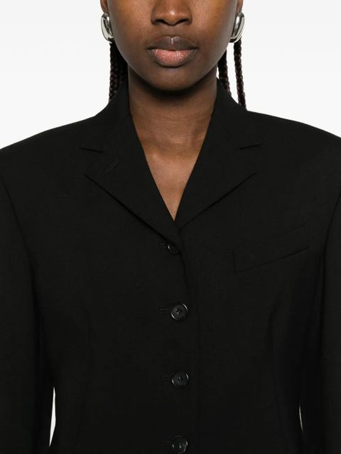 Max Mara Cosetta buttoned blazer - Black