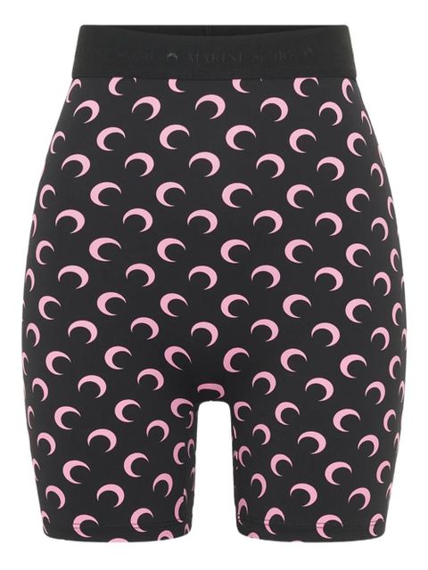 Marine Serre Crescent Moon shorts - Black - zdjęcie produktu nr 1