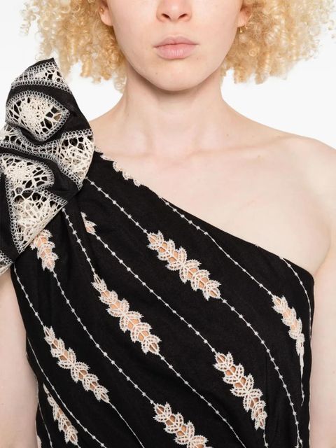 Johanna Ortiz Celestial Matter mini dress - Neutrals