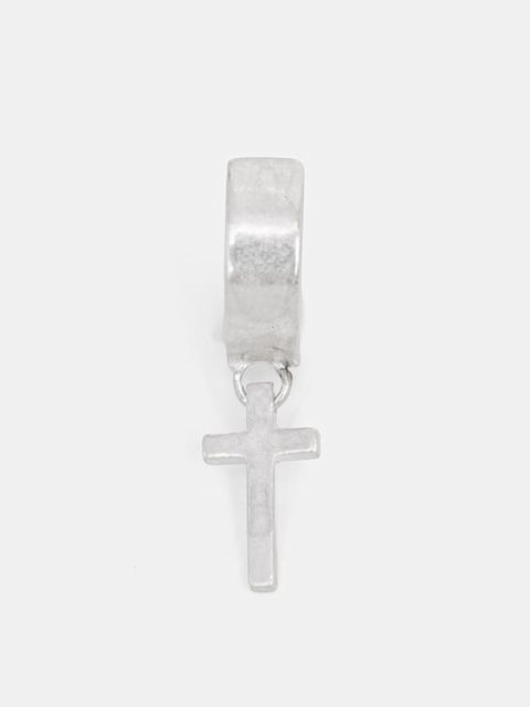 AllSaints kolczyk damski srebrny - zdjęcie produktu nr 2