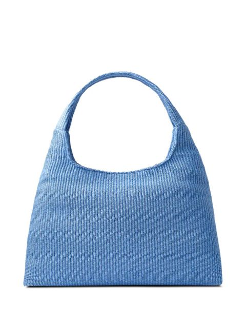 Jimmy Choo Hobo logo lettering shoulder bag - Blue - zdjęcie produktu nr 2