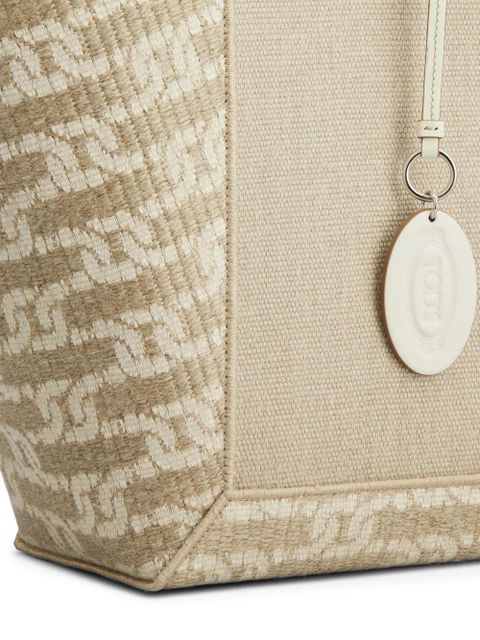Tod's large Shopping tote bag - Neutrals