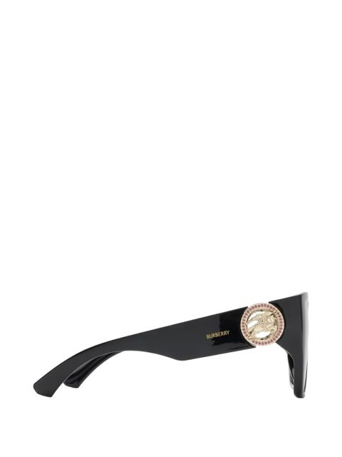 Burberry Eyewear logo-detail sunglasses - Black - zdjęcie produktu nr 2