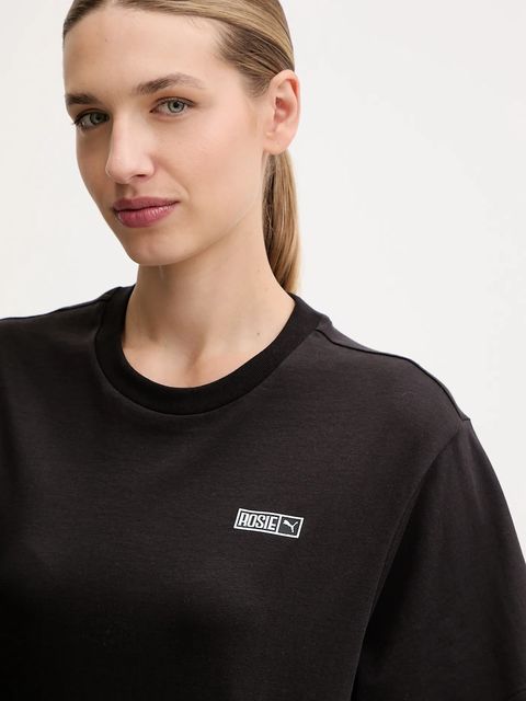Puma t-shirt PUMA x ROSÉ damski kolor czarny 633806