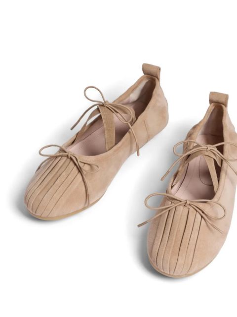 Simone Rocha elasticated-strap ballet flats - Neutrals - zdjęcie produktu nr 2