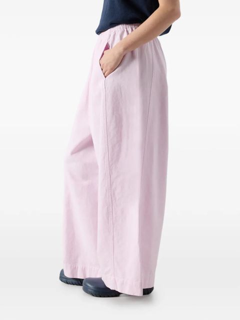 American Vintage Namaz elasticated cotton trousers - Pink
