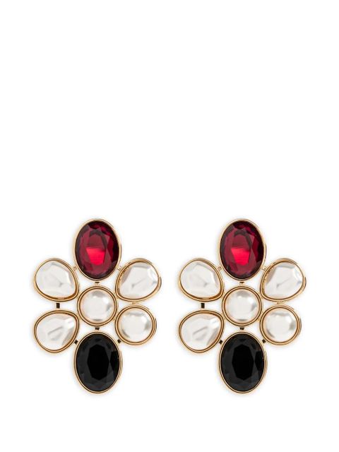 Self-Portrait faux-pearl earrings - Gold - zdjęcie produktu nr 1