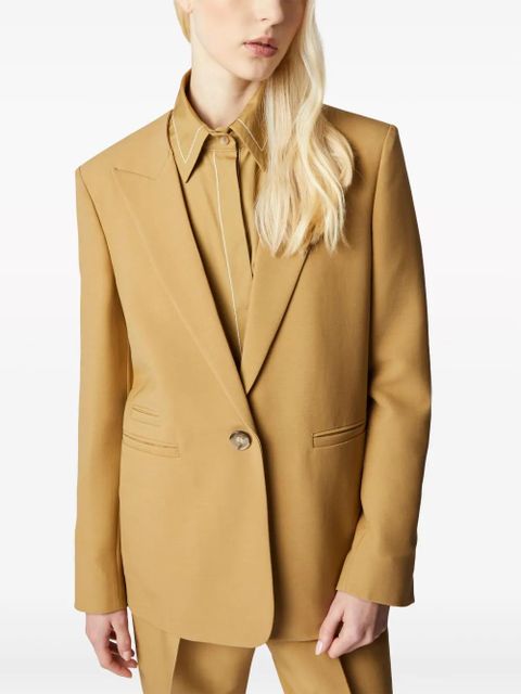 Tod's peak-lapel single-breasted blazer - Neutrals