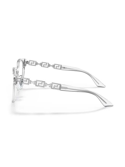 Versace Eyewear Greca glasses - White