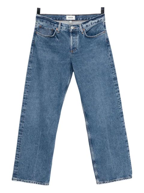 AGOLDE low-rise loose jeans - Blue