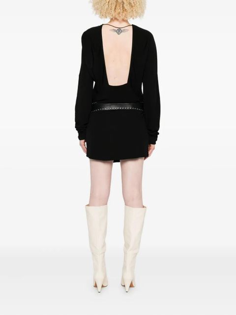 Christopher Esber belted dress - Black - zdjęcie produktu nr 2