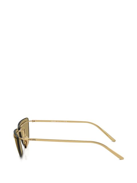 Prada Eyewear cat-eye sunglasses - Gold