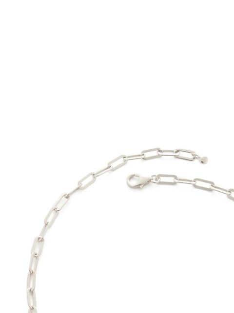 Monica Vinader recycled sterling-silver paperclip-chain necklace - zdjęcie produktu nr 2