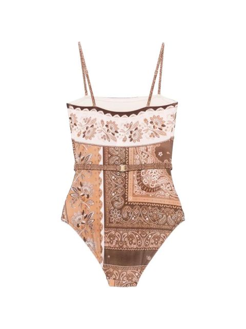 ZIMMERMANN Lucky swimsuit - Brown - zdjęcie produktu nr 2