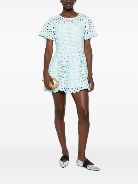 Simkhai Emrys cut-out mini dress - Blue - zdjęcie produktu nr 2