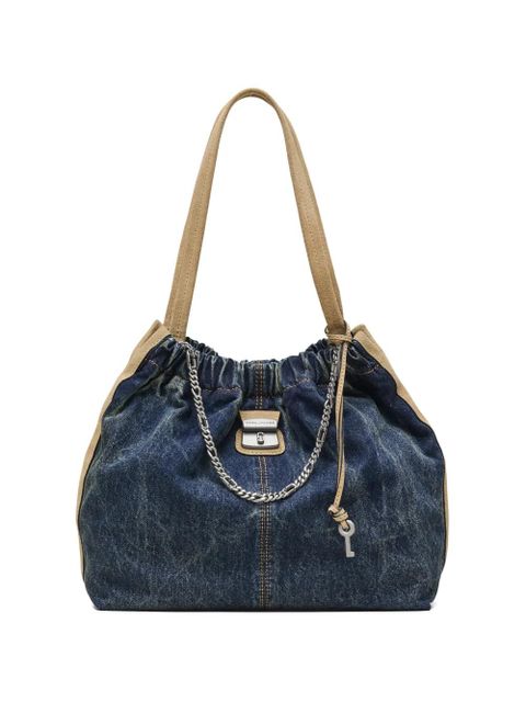 Marc Jacobs The Denim Cristina suede tote bag - Blue - zdjęcie produktu nr 1