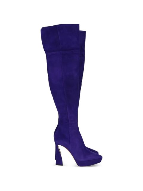 Gianvito Rossi Vertigo over-the-knee boots - Blue - zdjęcie produktu nr 1