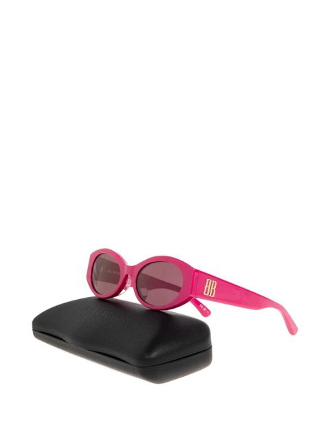 Balenciaga Eyewear oval-frame sunglasses - Pink