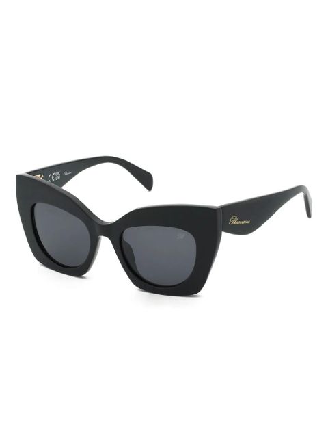 Blumarine butterfly-frame sunglasses - Black - zdjęcie produktu nr 2