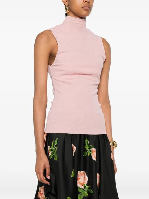 Nanushka turtleneck top - Pink