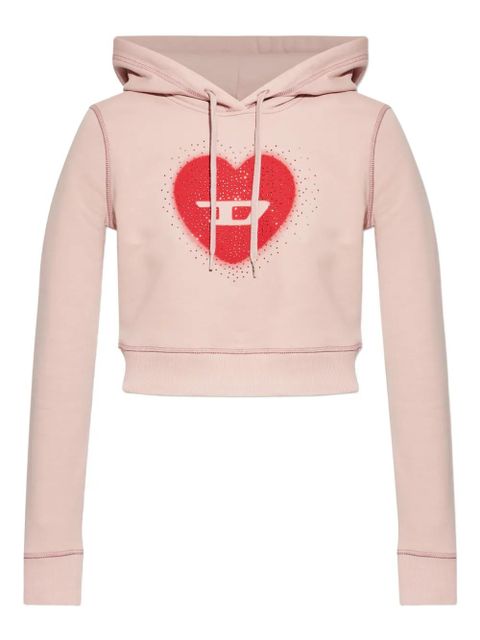 Diesel F-Slimmy hoodie - Pink - zdjęcie produktu nr 1