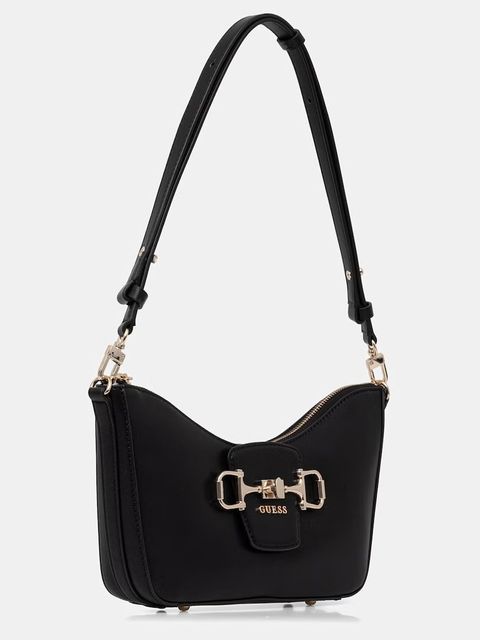 Guess torebka bagietka damska z imitacji skóry JANIE - zdjęcie produktu nr 1