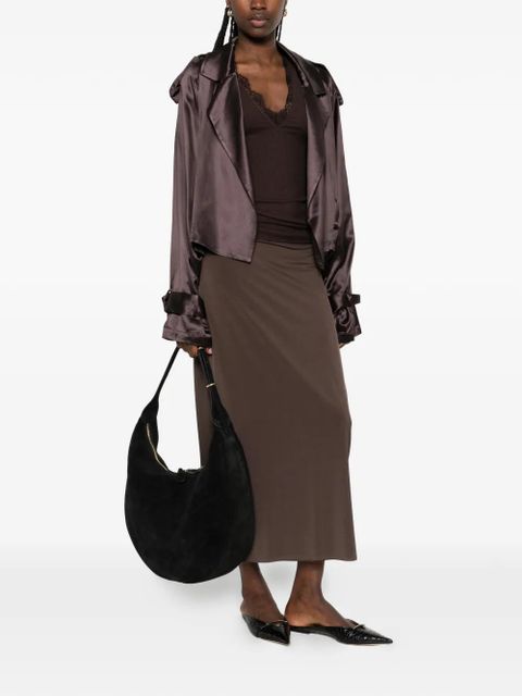 Nanushka Siara V-neck tank top - Brown - zdjęcie produktu nr 2