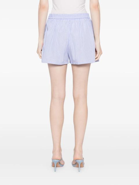 Off-White striped shorts - Blue