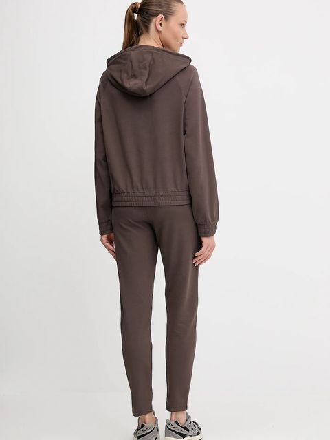 EA7 Emporio Armani dres damski kolor brązowy AF12502.7W000687