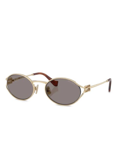 Miu Miu Eyewear round-frame sunglasses - Gold