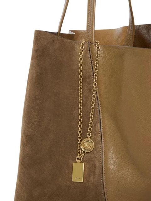 Chloé Spin chain tote bag - Brown - zdjęcie produktu nr 2