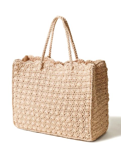 TWINSET floral-appliqué tote bag - Neutrals - zdjęcie produktu nr 2