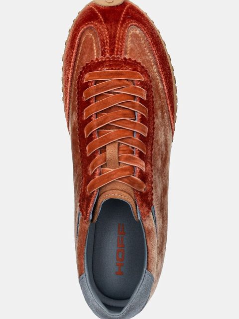 Hoff sneakersy BRIDGE VELVET ORANGE damskie kolor pomarańczowy 12661014