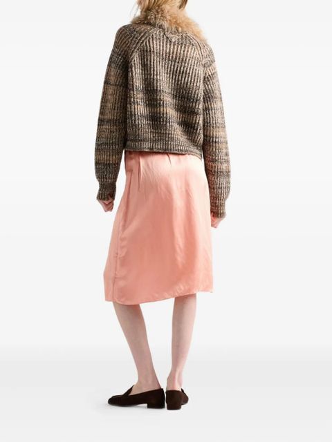 Prada ribbed-knit sweater - Brown