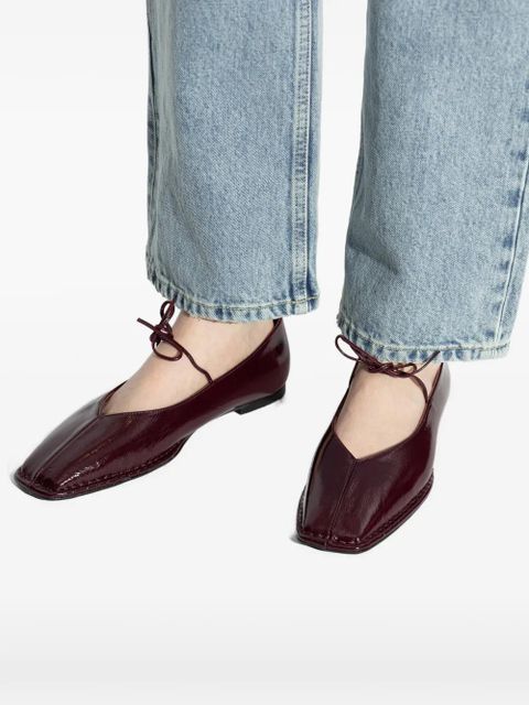 ALOHAS Sway ballet flats - Red