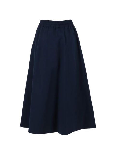 Weekend Max Mara pleated drawstring skirt - Blue - zdjęcie produktu nr 2