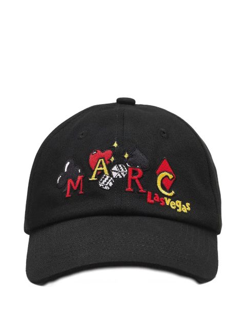 Marc Jacobs The City embroidered baseball cap - Black - zdjęcie produktu nr 1