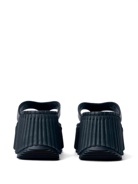 Chloé platform ridged-sole sandals - Black - zdjęcie produktu nr 2