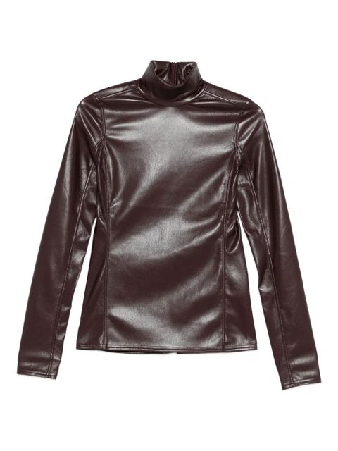 Rabanne funnel-neck long-sleeve top - Purple - zdjęcie produktu nr 1