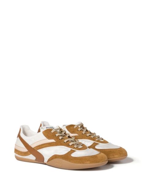 Miu Miu Gymnasium low-top sneakers - Brown - zdjęcie produktu nr 2