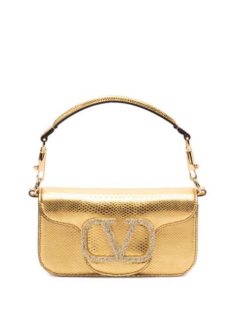 Valentino Garavani Alltime metallic shoulder bag - Gold - zdjęcie produktu nr 1