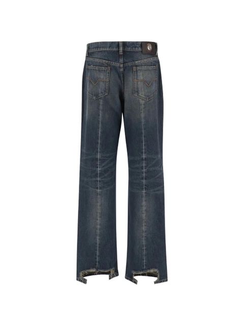 Versace wide-leg jeans - Blue
