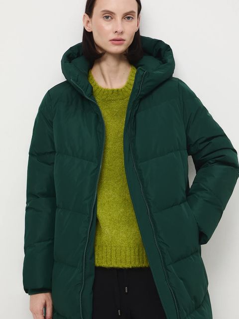 Medicine płaszcz puchowy kolor zielony