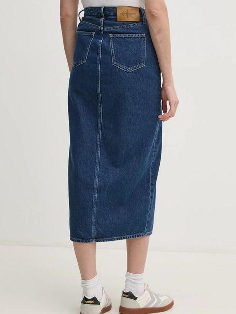 Calvin Klein Jeans spódnica jeansowa